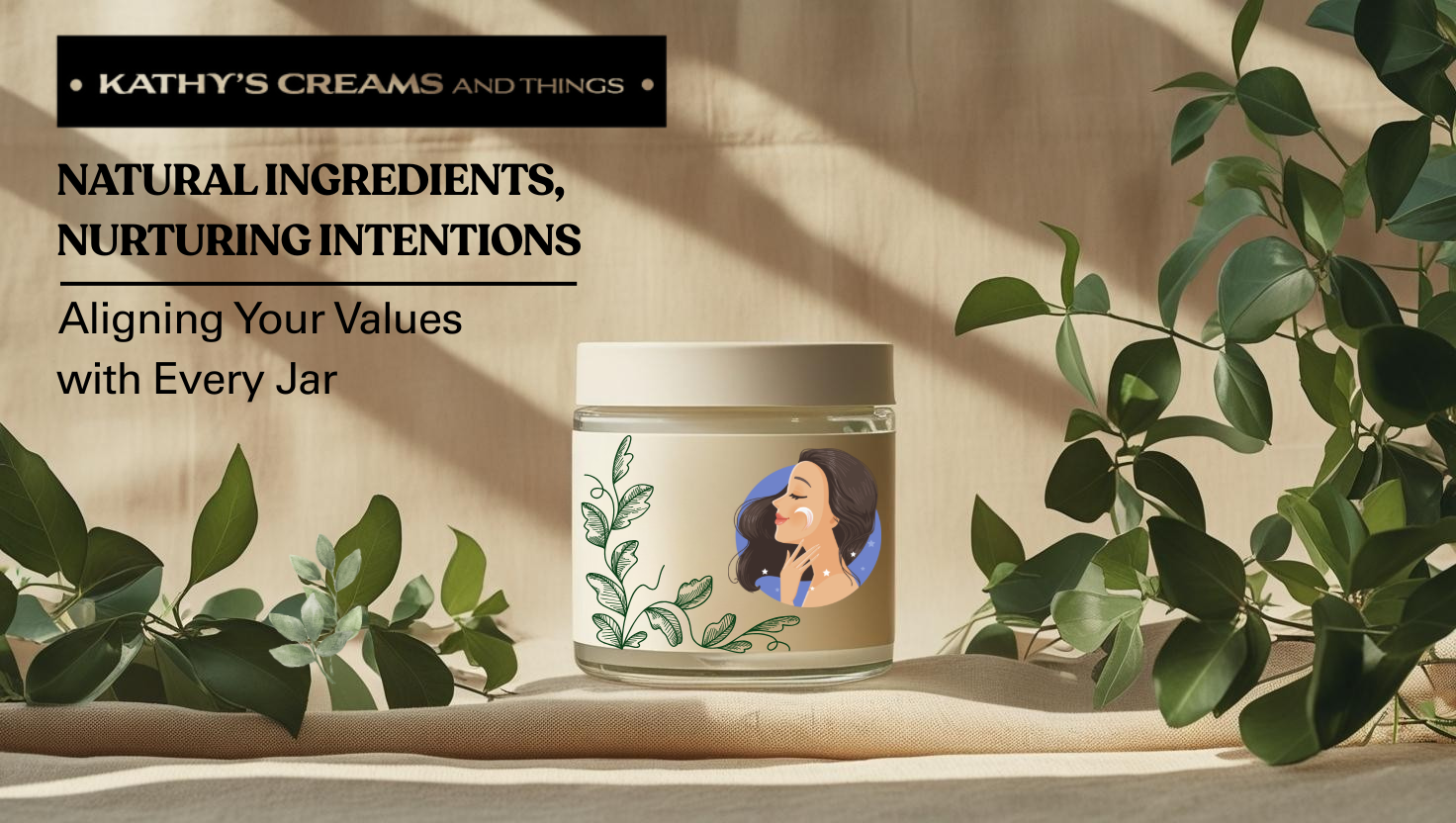 Natural Ingredients, Nurturing Intentions: Aligning Your Values with Every Jar