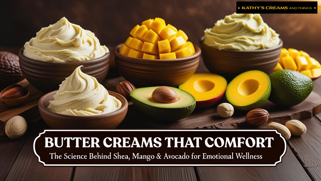 Butter Creams That Comfort: The Science Behind Shea, Mango & Avocado for Emotional Wellness