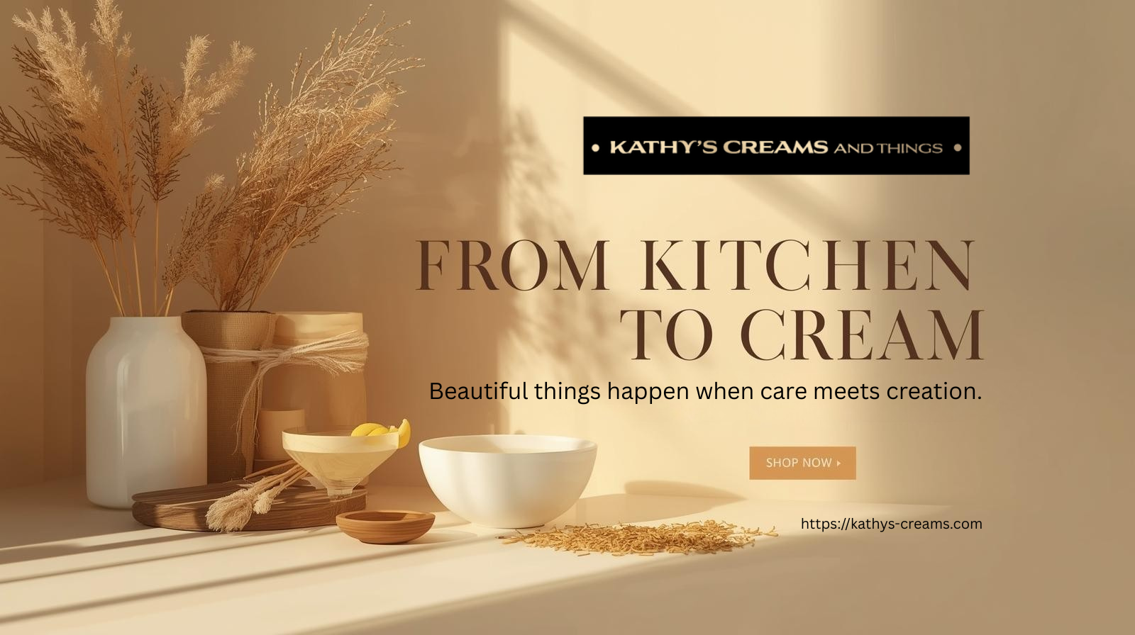 From Kitchen to Cream: How Kathy’s Natural Formulas Were Born
