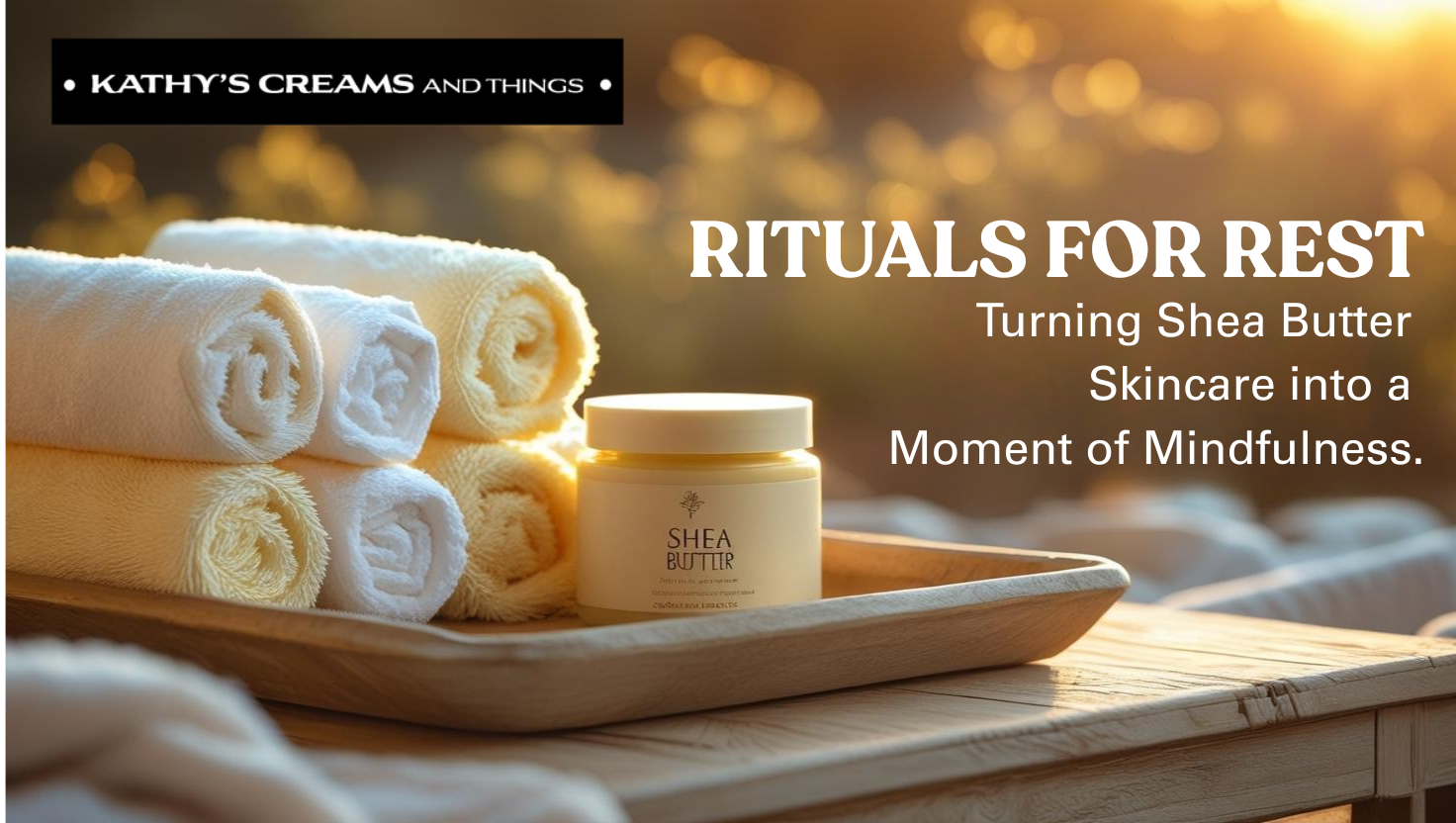 Rituals for Rest: Turning Shea Butter Skincare into a Moment of Mindfulness