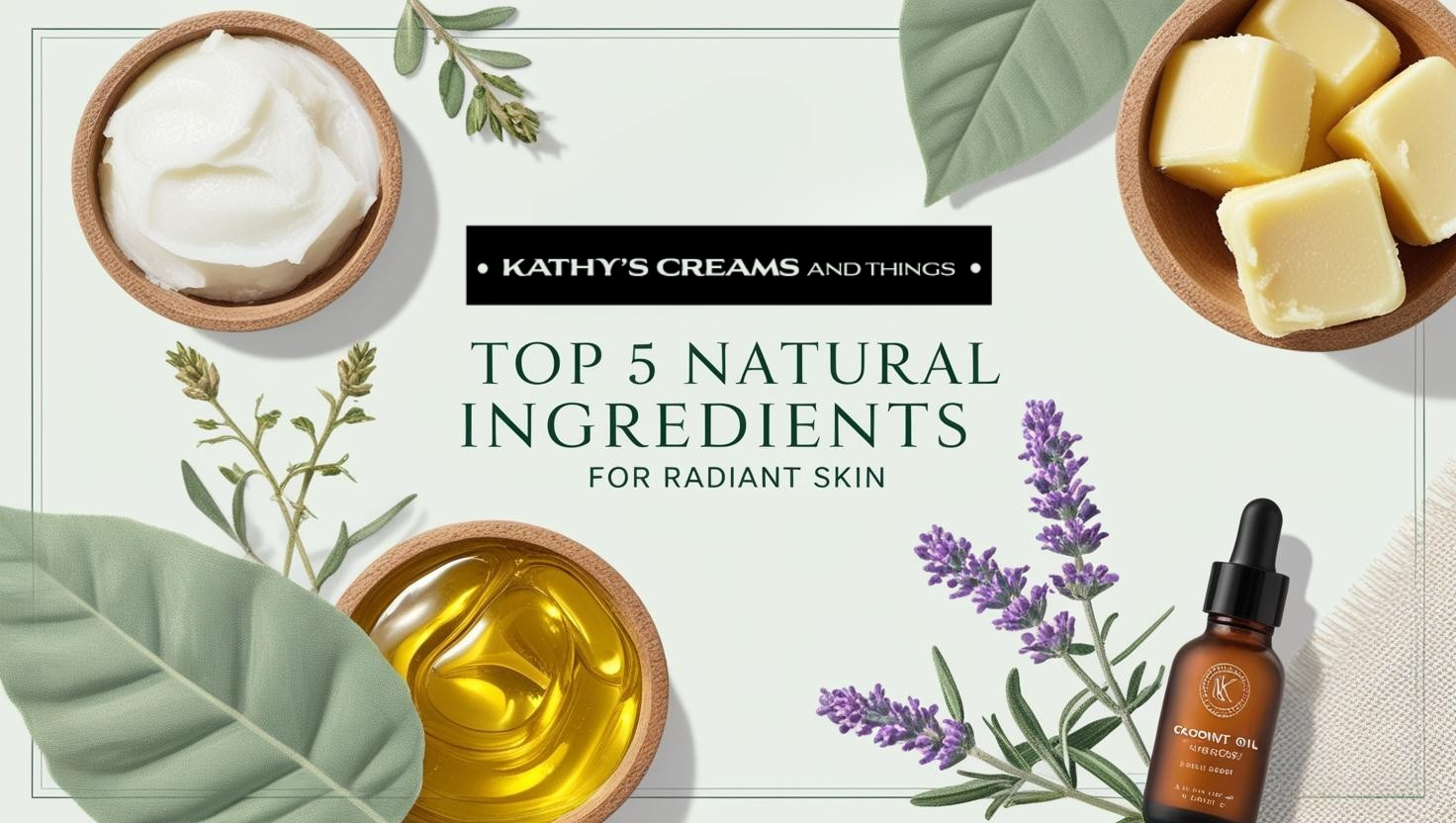 Top 5 Natural Ingredients for Radiant Skin