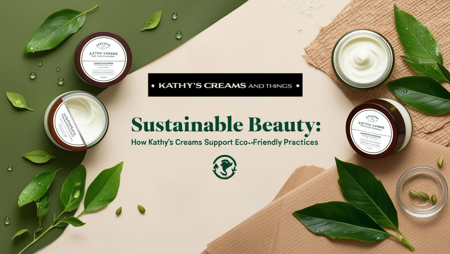 Sustainable Beauty: How Kathy’s Creams Supports Eco-Friendly Practices