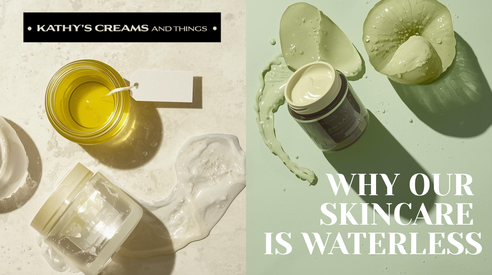 Why Our Skincare is Waterless, Worry-Free, and Wonderfully Pure