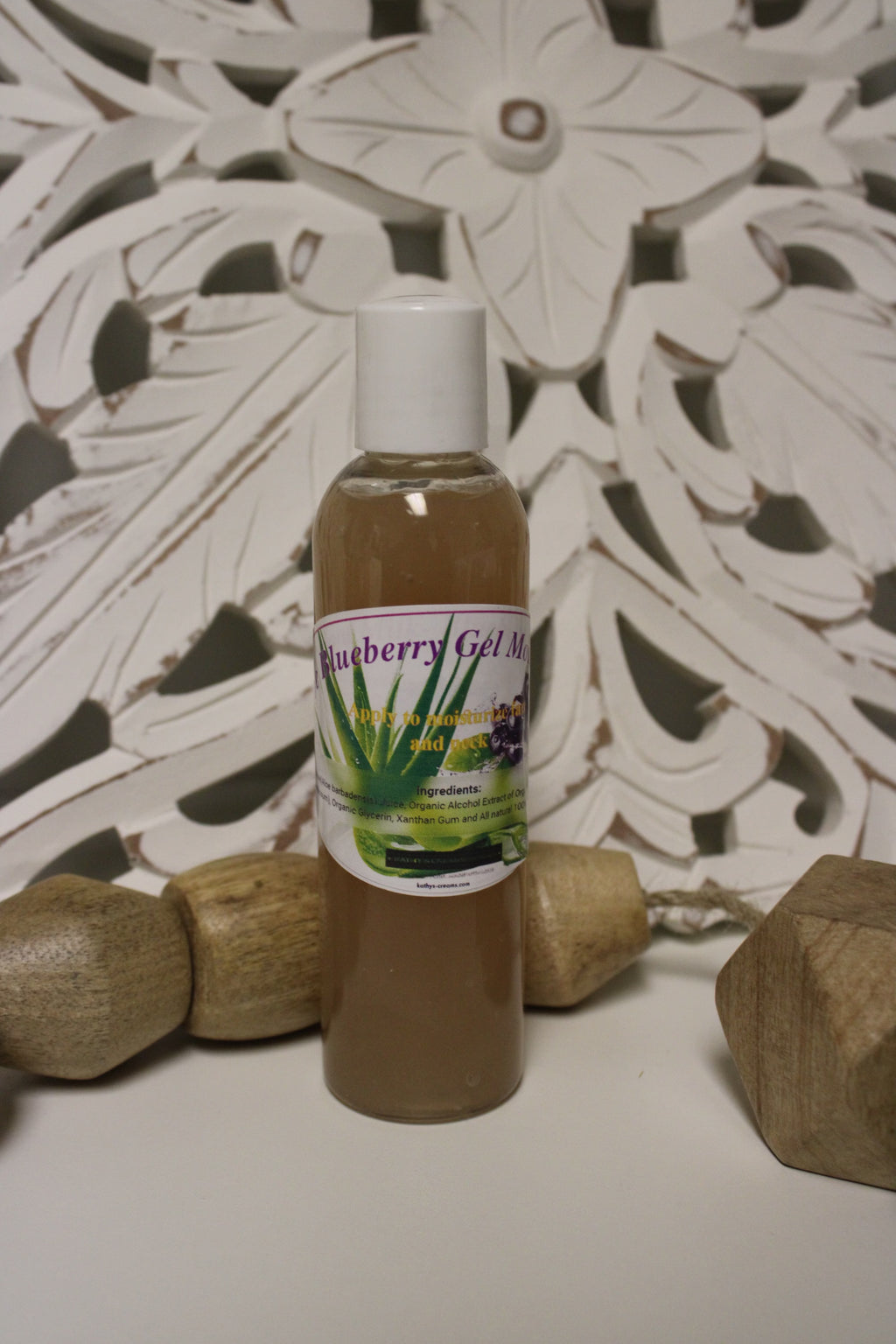 Crema hidratante en gel de arándanos